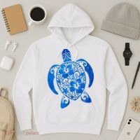 Summer Tropical Turtle Hoodie thumb 3