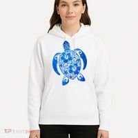 Summer Tropical Turtle Hoodie thumb 5