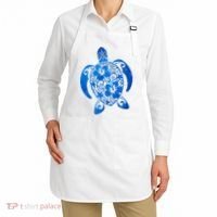 Summer Tropical Turtle Apron thumb 2