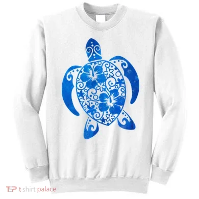 Summer Tropical Turtle Sweatshirt