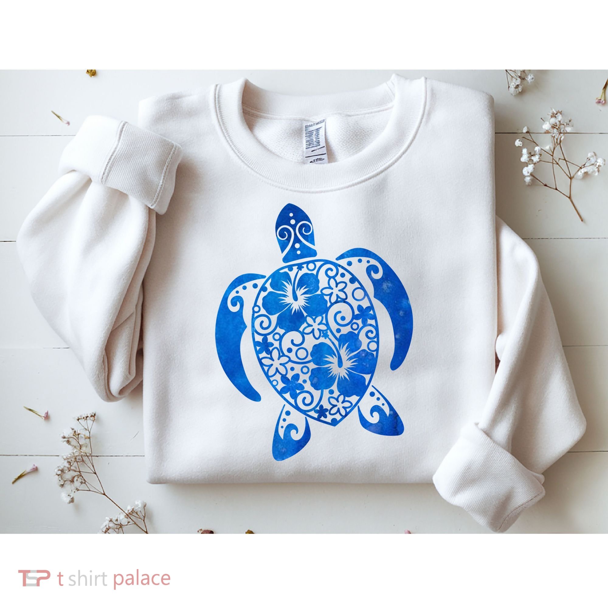 Summer Tropical Turtle Sweatshirt