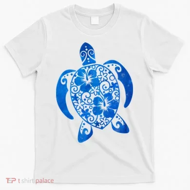 Summer Tropical Turtle T-Shirt
