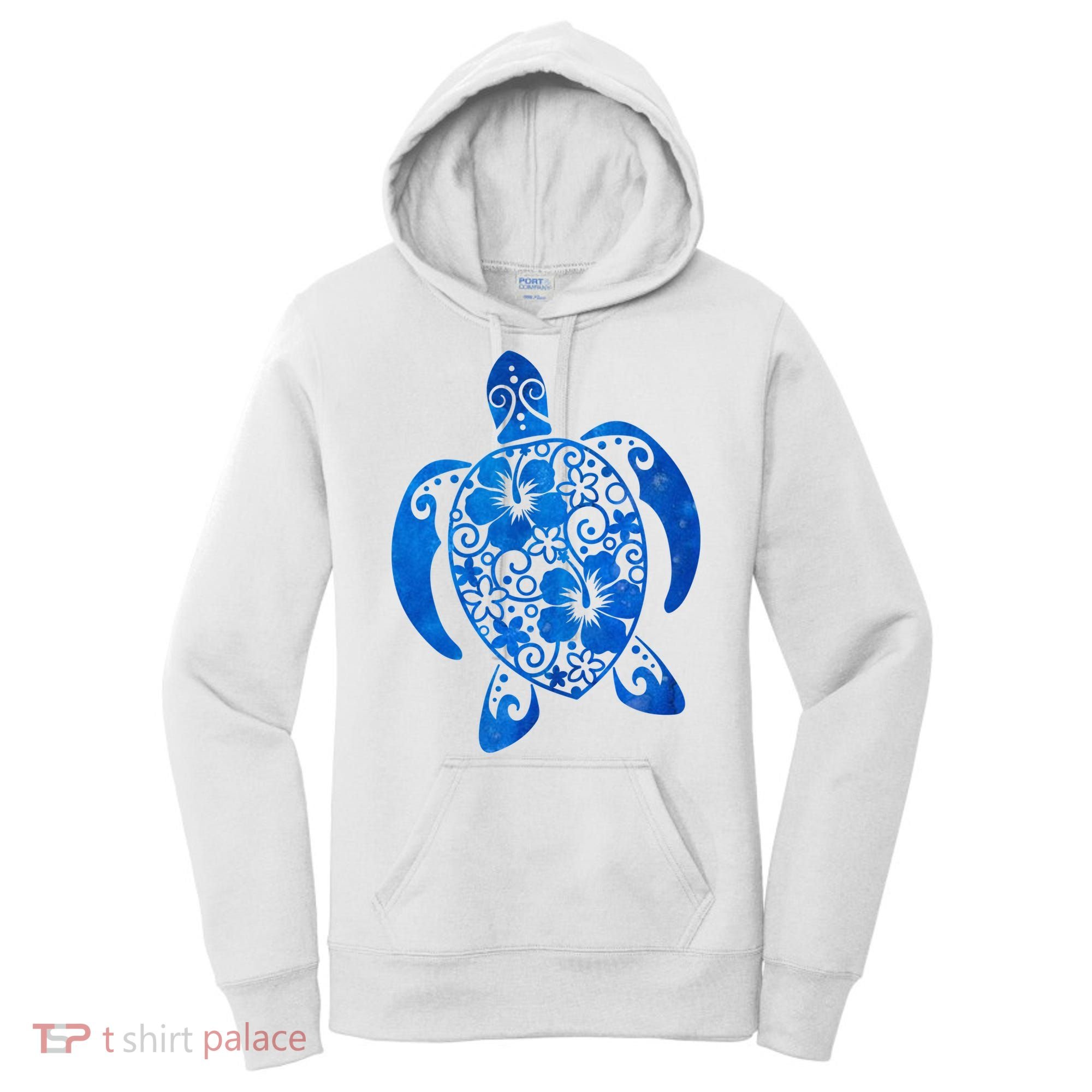 Summer Tropical Turtle Women's Hoodie