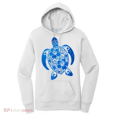 Summer Tropical Turtle Women's Hoodie