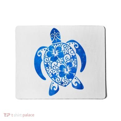 Summer Tropical Turtle Mousepad