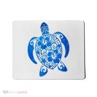 Summer Tropical Turtle Mousepad thumb 0