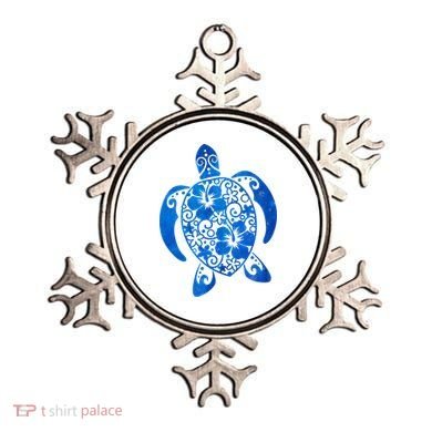 Summer Tropical Turtle Ornament