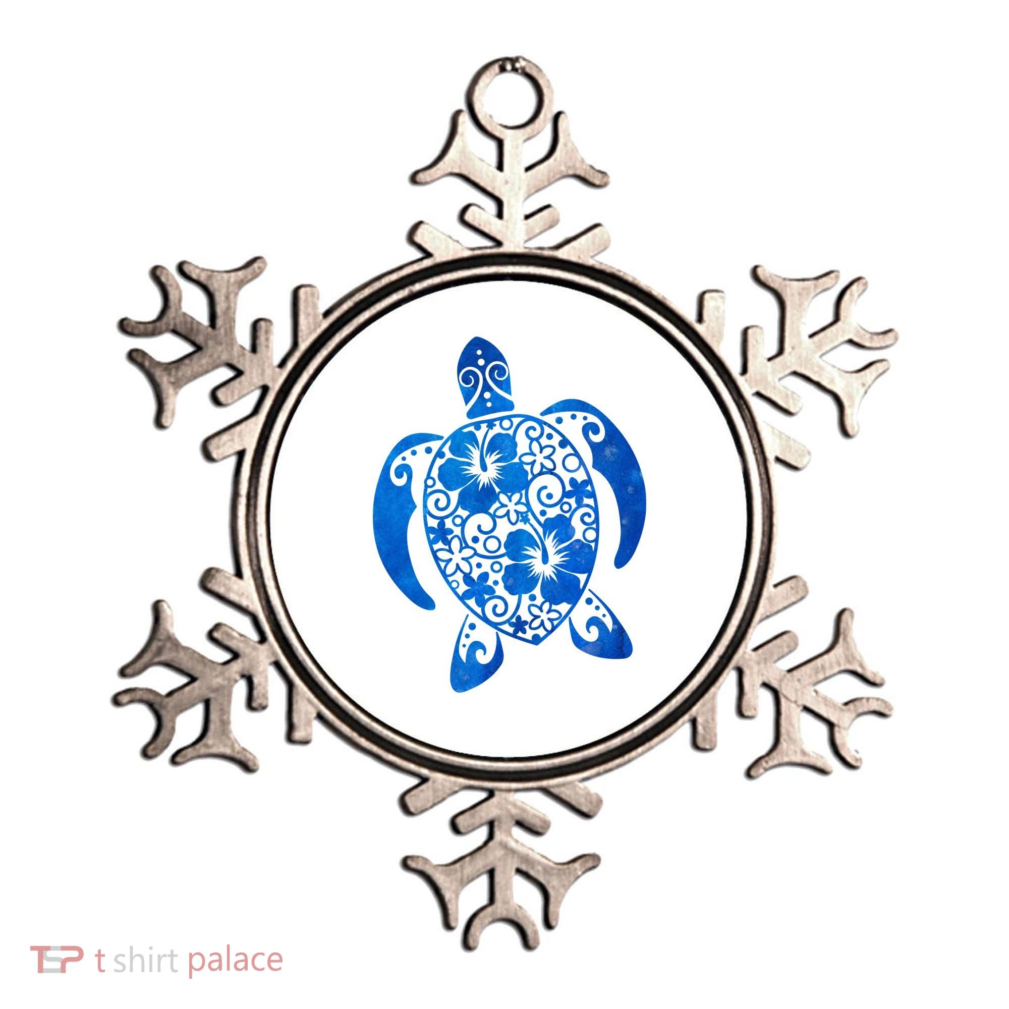 Summer Tropical Turtle Ornament