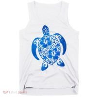 Summer Tropical Turtle Tank Top thumb 0