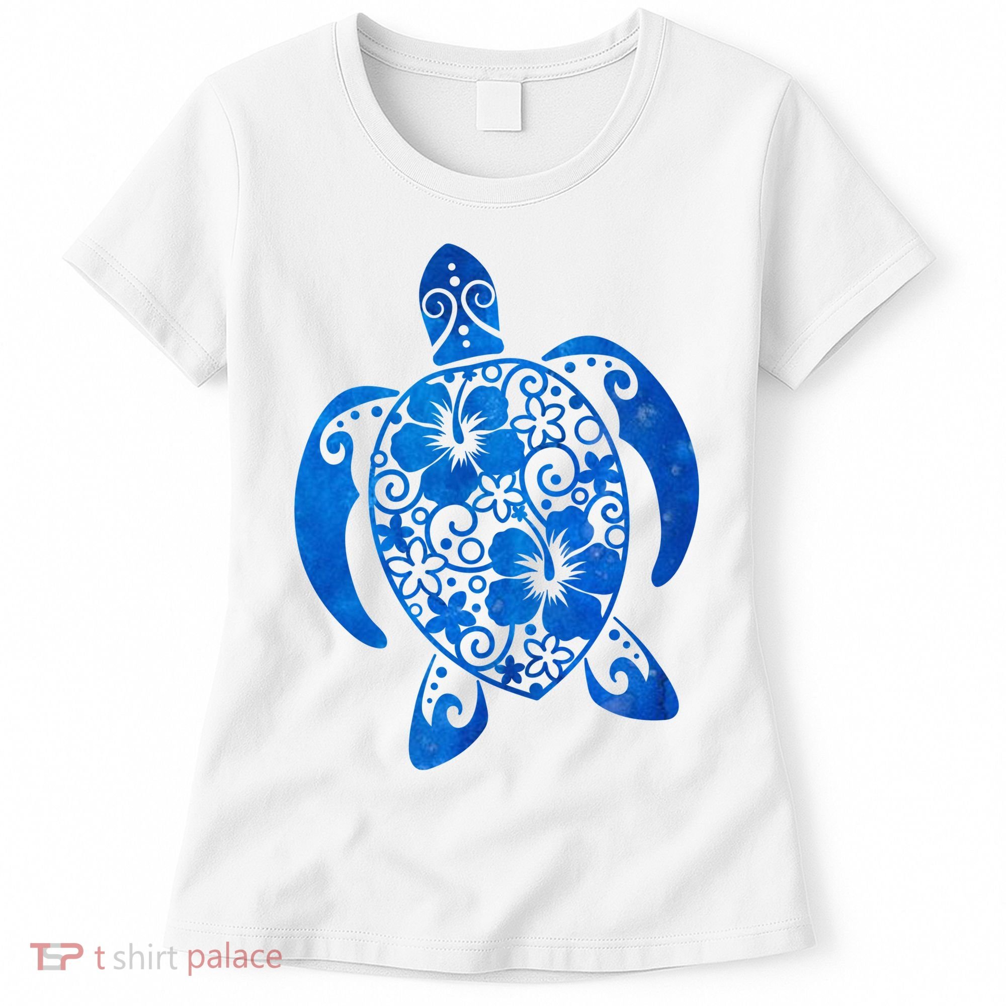 Summer Tropical Turtle Women's T-Shirt