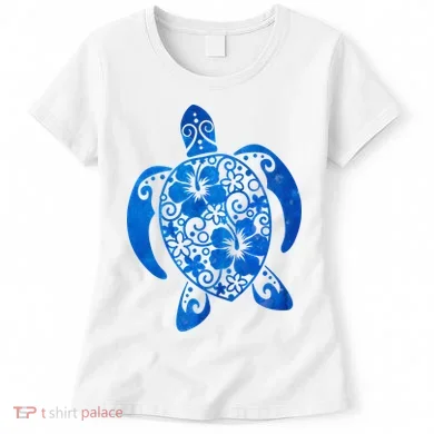 Summer Tropical Turtle Women's T-Shirt