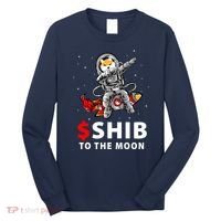 Shib To The Moon Shiba Inu Coin Crypto Long Sleeve Shirt thumb 0