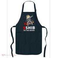 Shib To The Moon Shiba Inu Coin Crypto Apron thumb 0
