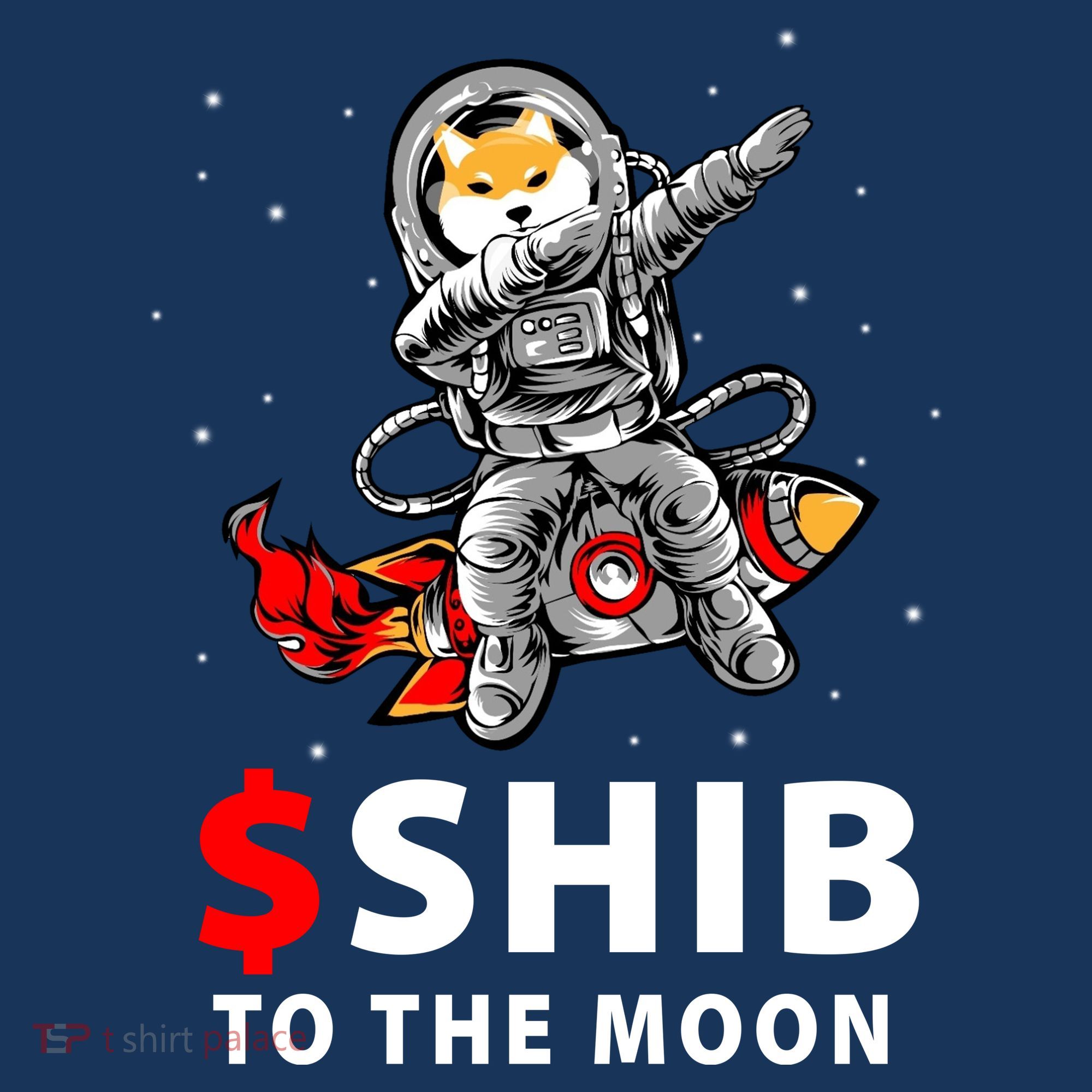 Shib To The Moon Shiba Inu Coin Crypto Women's Hoodie