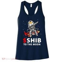 Shib To The Moon Shiba Inu Coin Crypto Women's Tank Top thumb 0