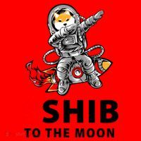 Shib To The Moon Shiba Inu Coin Crypto Santa Hat thumb 1