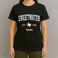 Sweetwater Texas Tx Vintage Sports T-Shirt thumb 4