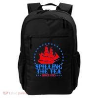 Spilling The Tea Since 1773 Boston Tea Party Backpack thumb 0