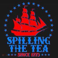 Spilling The Tea Since 1773 Boston Tea Party Bucket Hat thumb 4