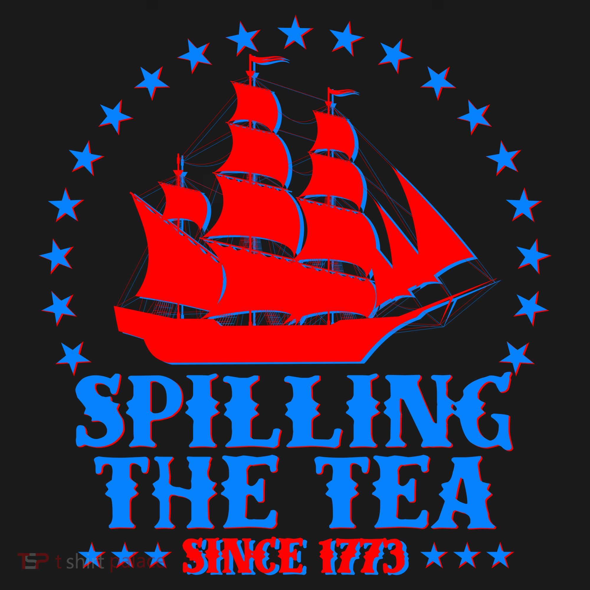 Spilling The Tea Since 1773 Boston Tea Party Bucket Hat