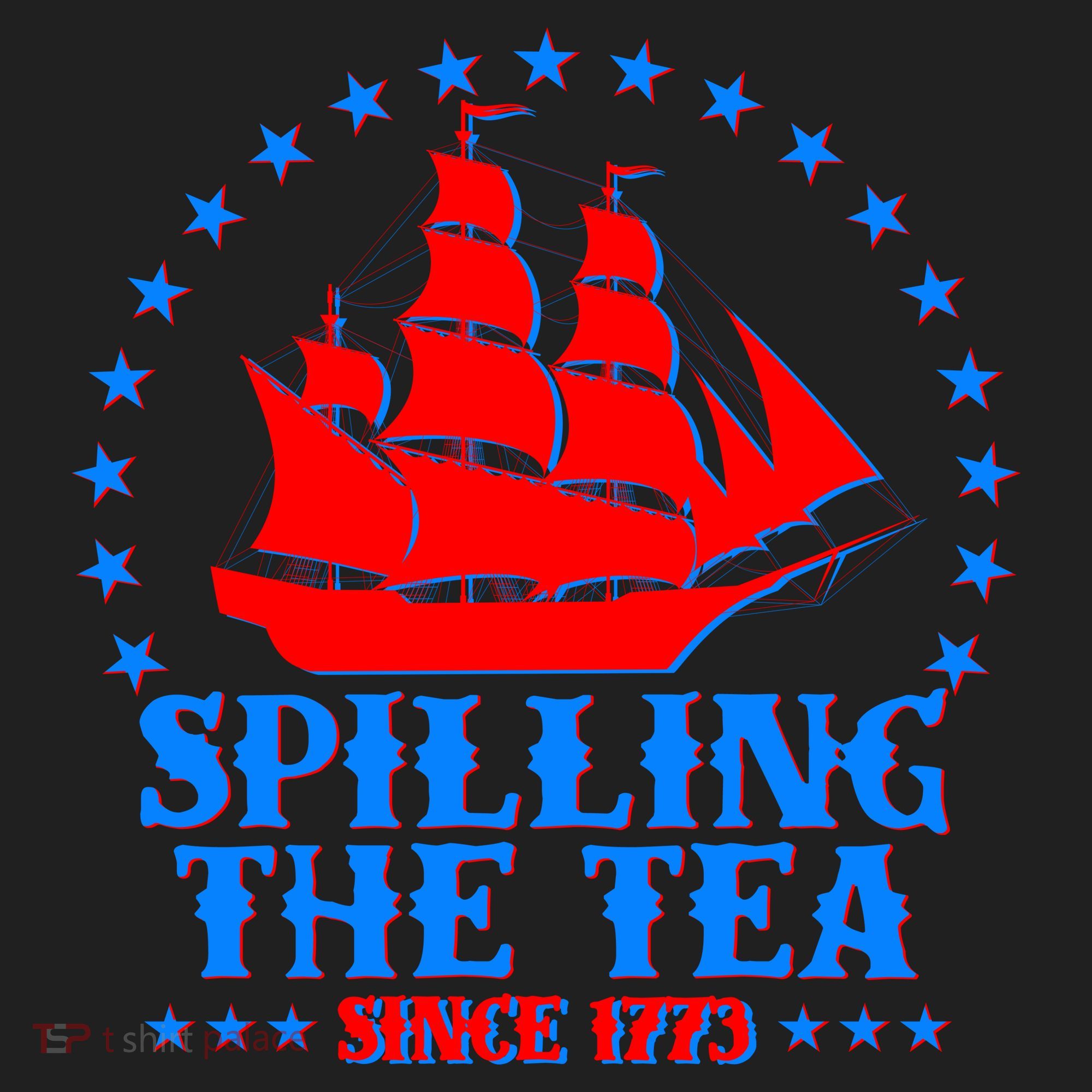 Spilling The Tea Since 1773 Boston Tea Party Beanie