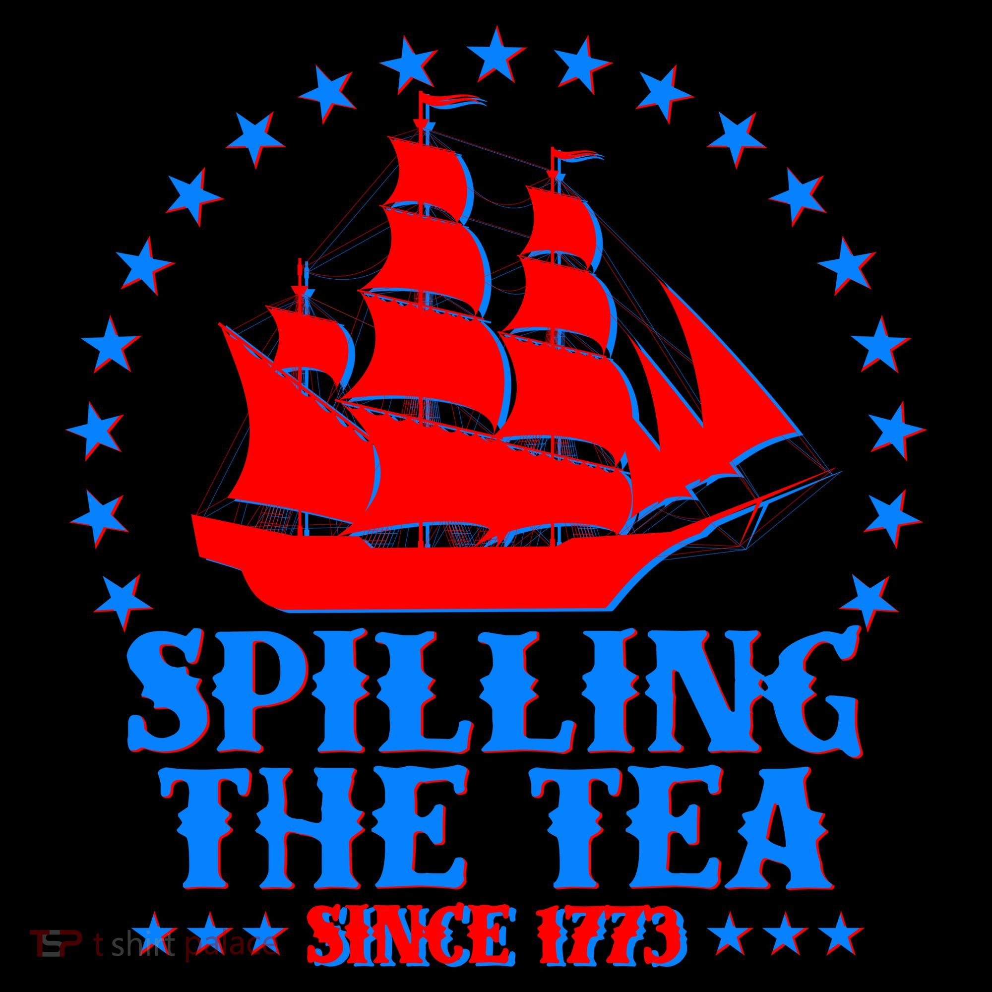 Spilling The Tea Since 1773 Boston Tea Party Women's Hoodie