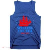 Spilling The Tea Since 1773 Boston Tea Party Tank Top thumb 0