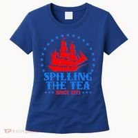Spilling The Tea Since 1773 Boston Tea Party Women's T-Shirt thumb 0