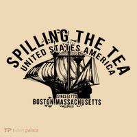 Spilling The Tea Since 1773 History Teacher Tote Bag thumb 4