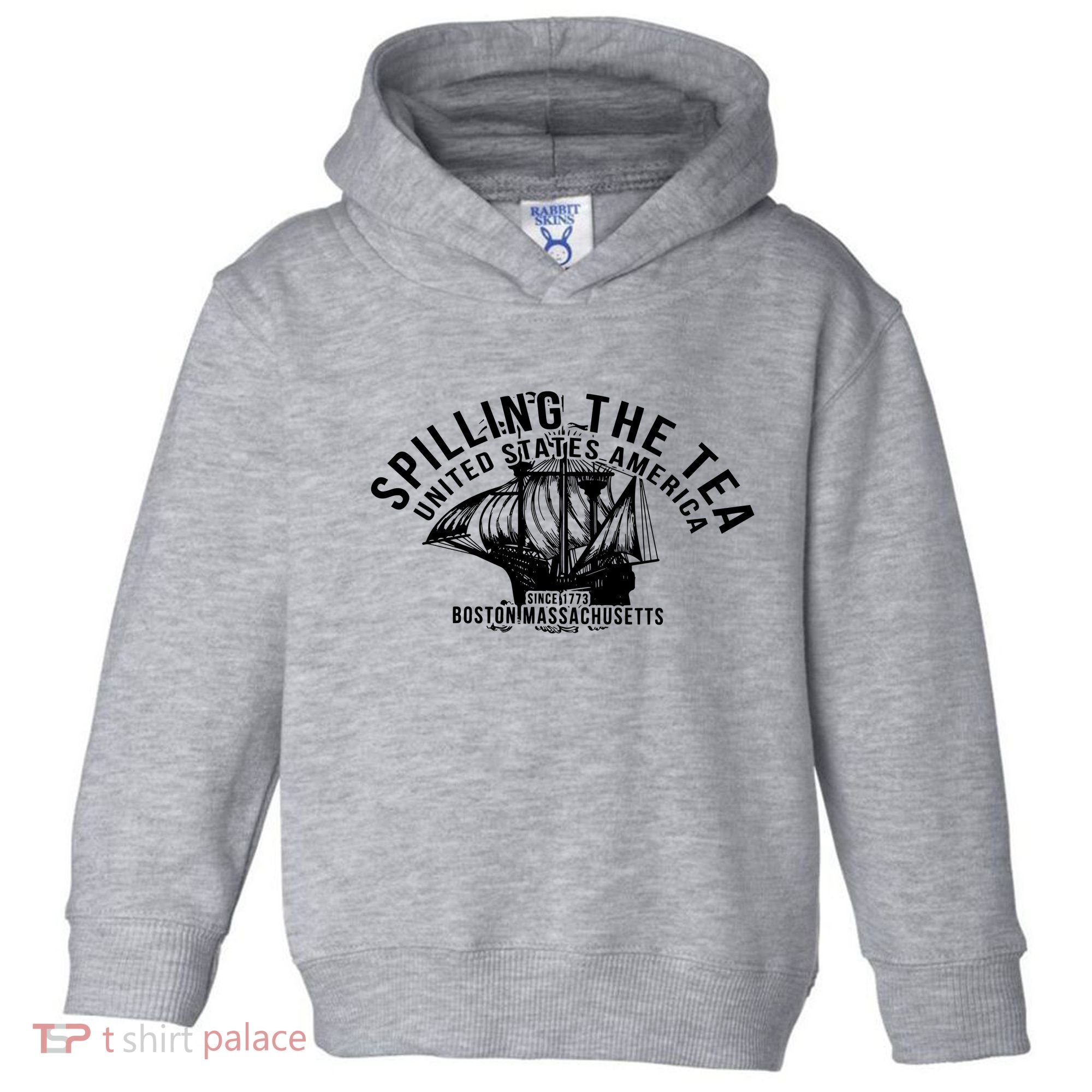 Spilling The Tea Since 1773 History Teacher Toddler Hoodie