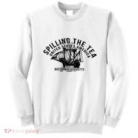Spilling The Tea Since 1773 History Teacher Sweatshirt thumb 0