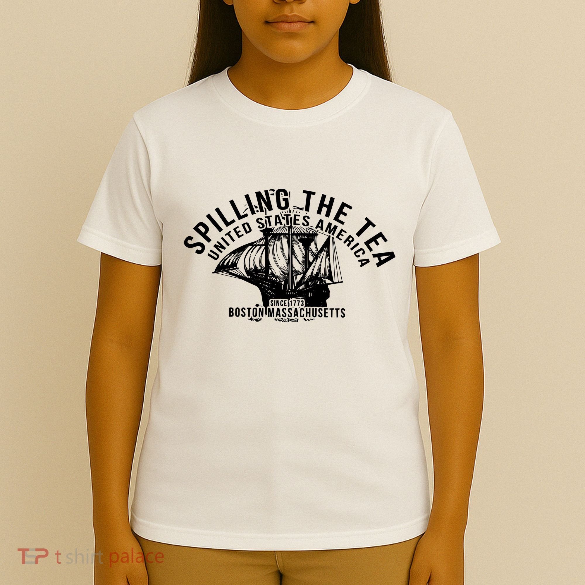Spilling The Tea Since 1773 History Teacher T-Shirt