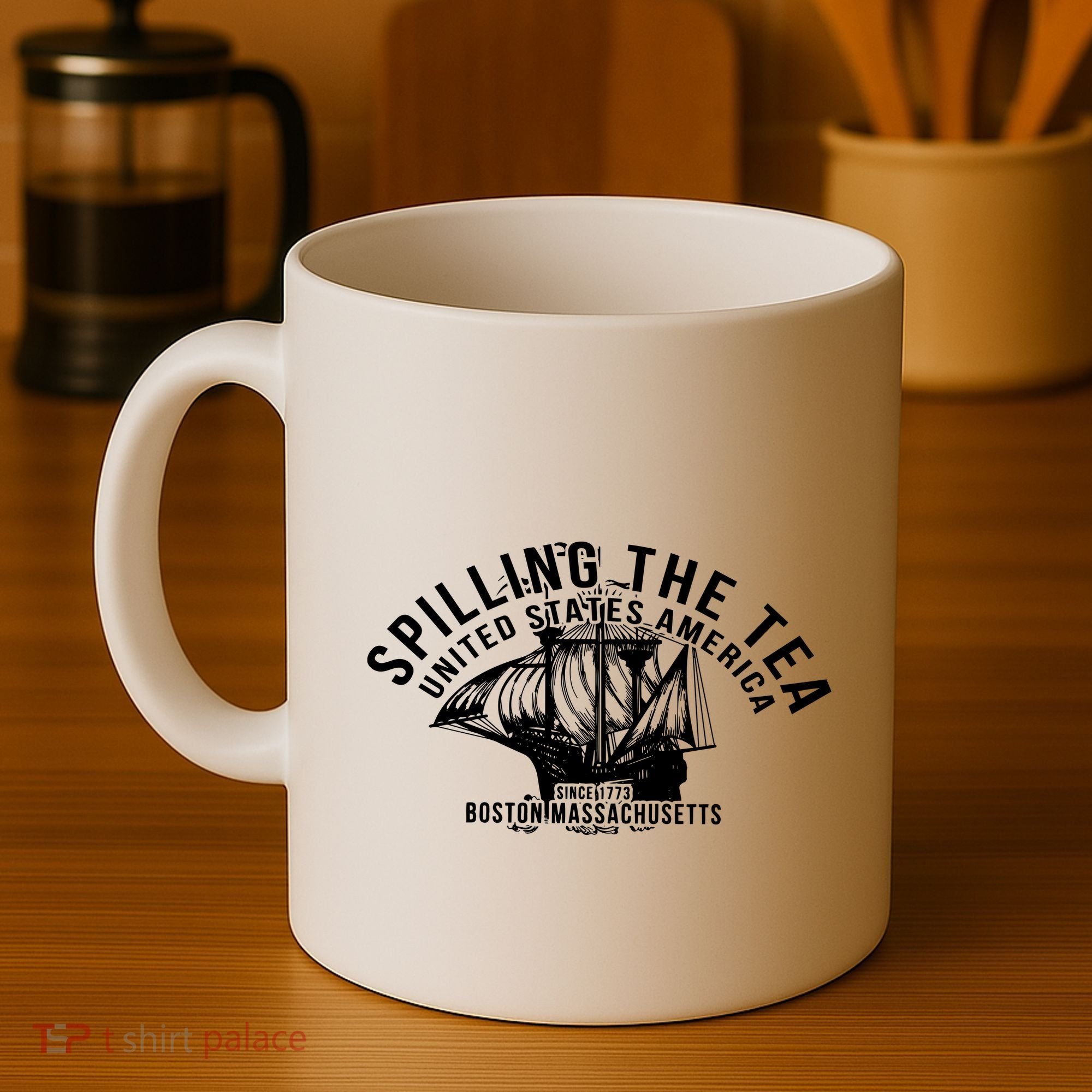 Spilling The Tea Since 1773 History Teacher Coffee Mug