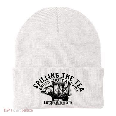 Spilling The Tea Since 1773 History Teacher Beanie