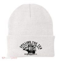 Spilling The Tea Since 1773 History Teacher Beanie thumb 0