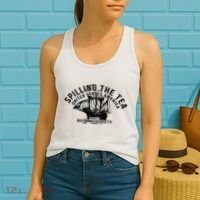 Spilling The Tea Since 1773 History Teacher Women's Tank Top thumb 2