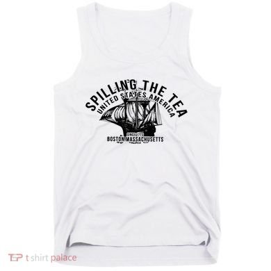 Spilling The Tea Since 1773 History Teacher Tank Top