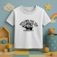 Spilling The Tea Since 1773 History Teacher Toddler T-Shirt thumb 3