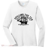 Spilling The Tea Since 1773 History Teacher Women's Long Sleeve Shirt thumb 0