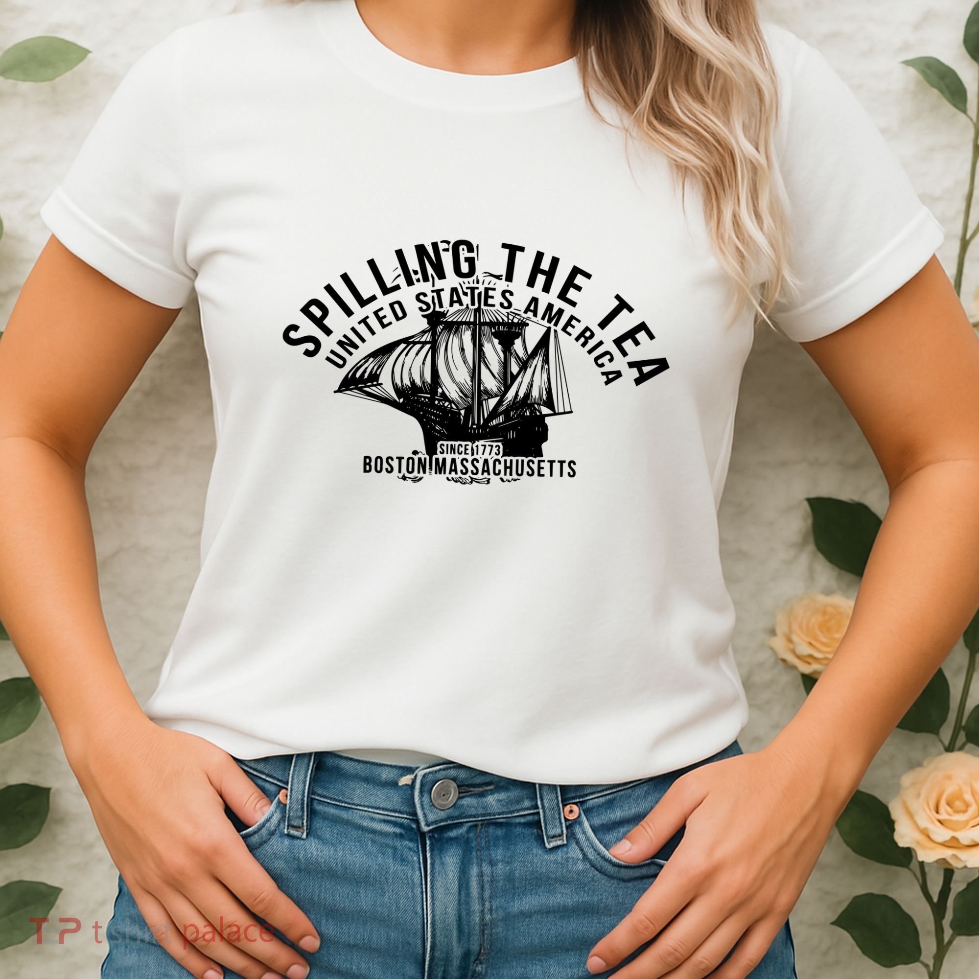 Spilling The Tea Since 1773 History Teacher Women's T-Shirt