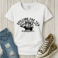 Spilling The Tea Since 1773 History Teacher Women's T-Shirt thumb 3
