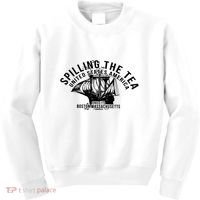 Spilling The Tea Since 1773 History Teacher Kids Sweatshirt thumb 0