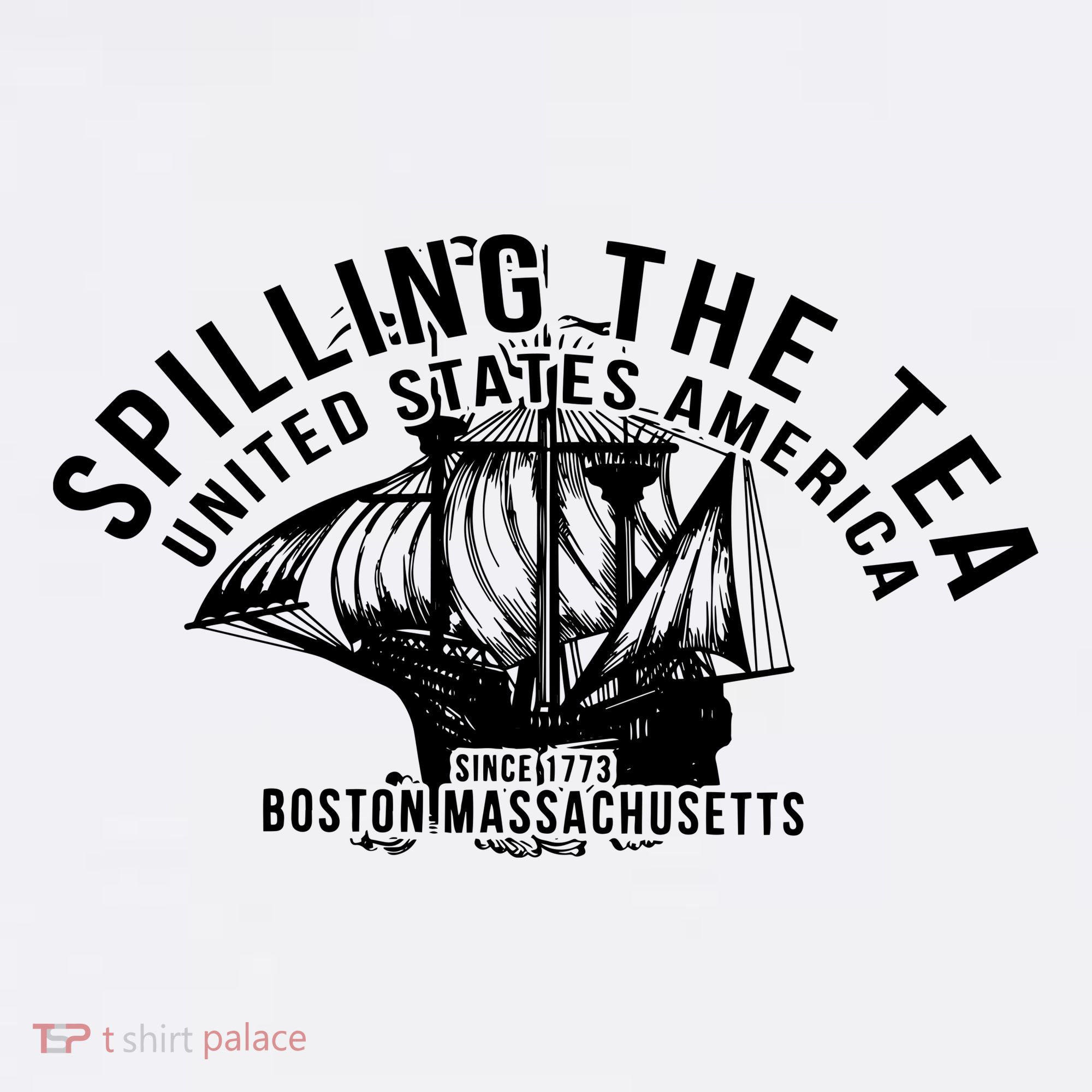 Spilling The Tea Since 1773 History Teacher Kids Sweatshirt