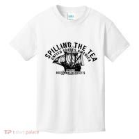Spilling The Tea Since 1773 History Teacher Kids T-Shirt thumb 0