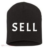 Sell The Team Reverse Boycott Oakland Baseball Short Acrylic Beanie thumb 0