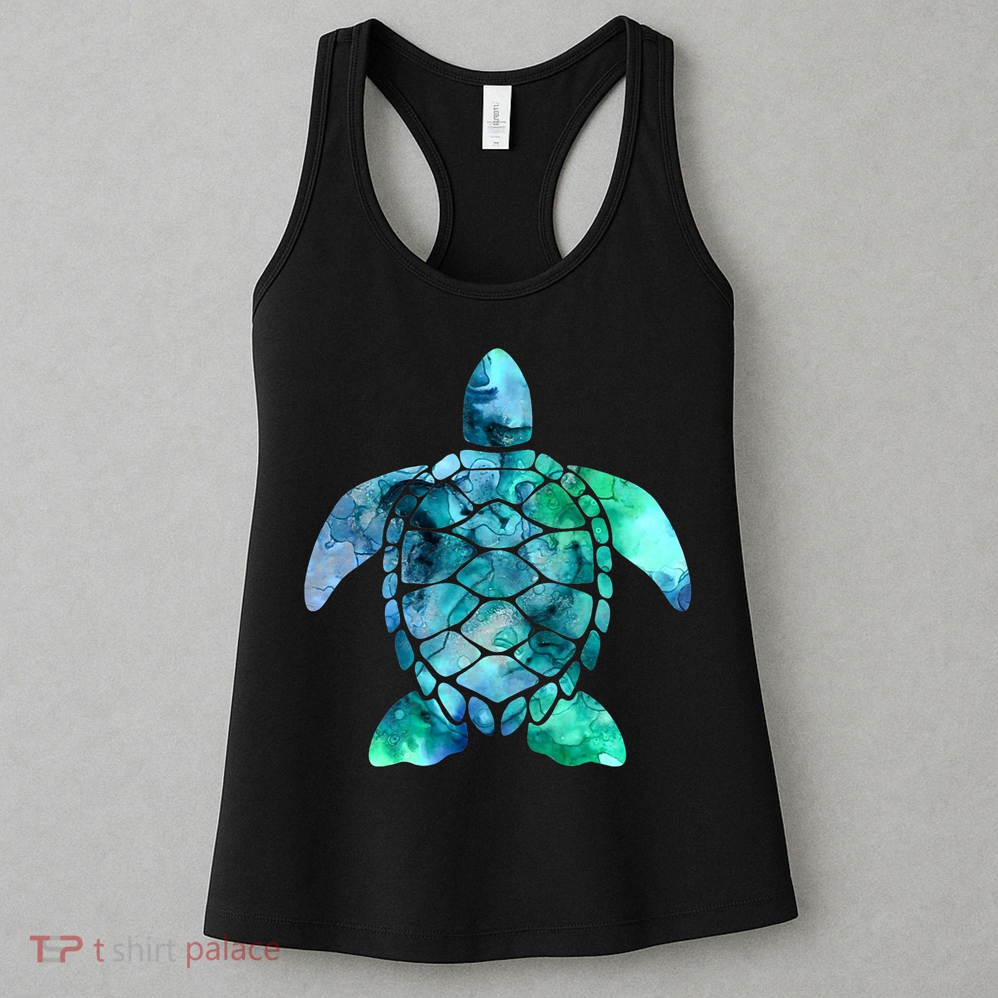 Save The Turtles Sea Turtle Gifts Ocean Animals Sea Turtle Women's Tank Top