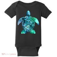 Save The Turtles Sea Turtle Gifts Ocean Animals Sea Turtle Baby Bodysuit thumb 0