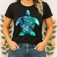 Save The Turtles Sea Turtle Gifts Ocean Animals Sea Turtle Women's T-Shirt thumb 2