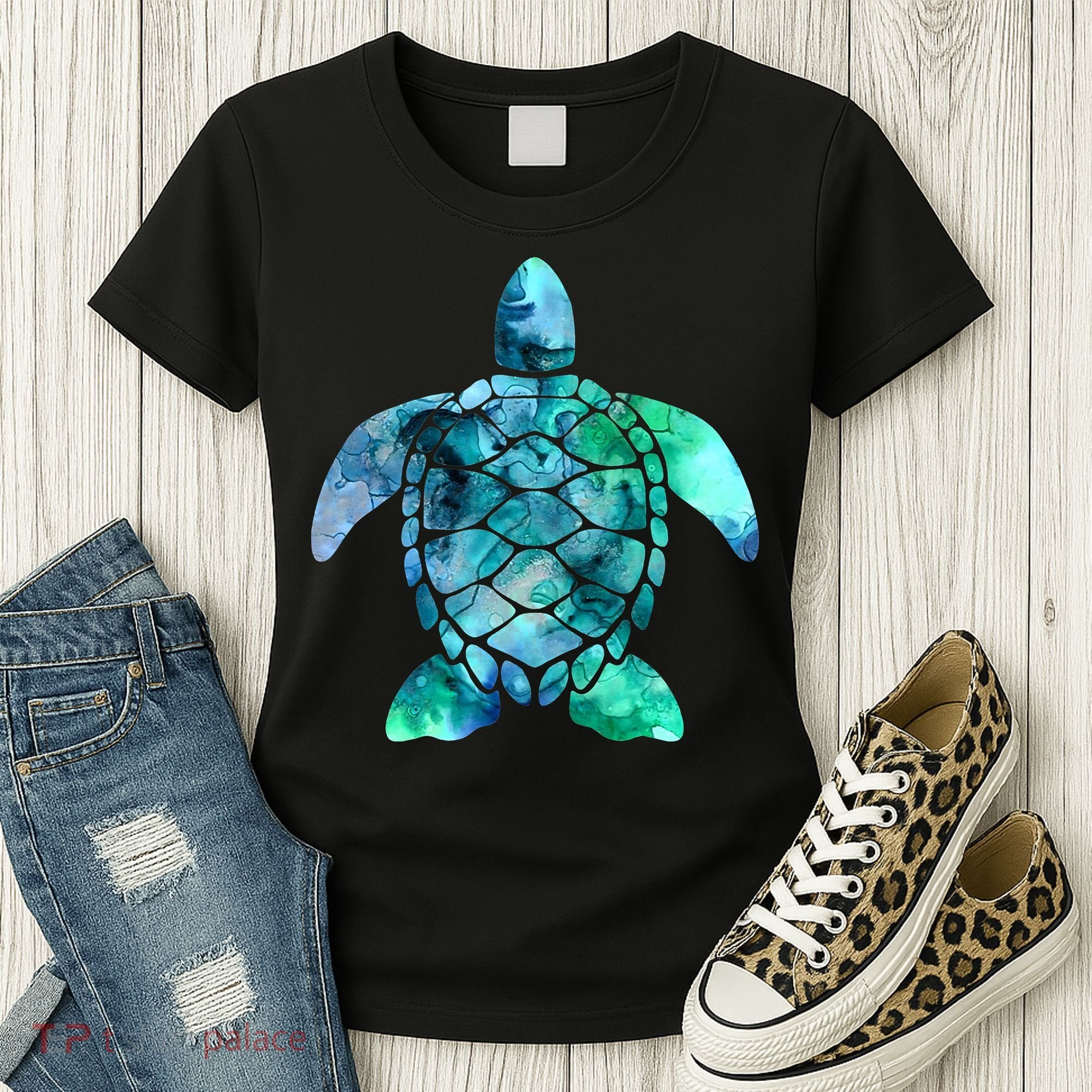 Save The Turtles Sea Turtle Gifts Ocean Animals Sea Turtle Women's T-Shirt