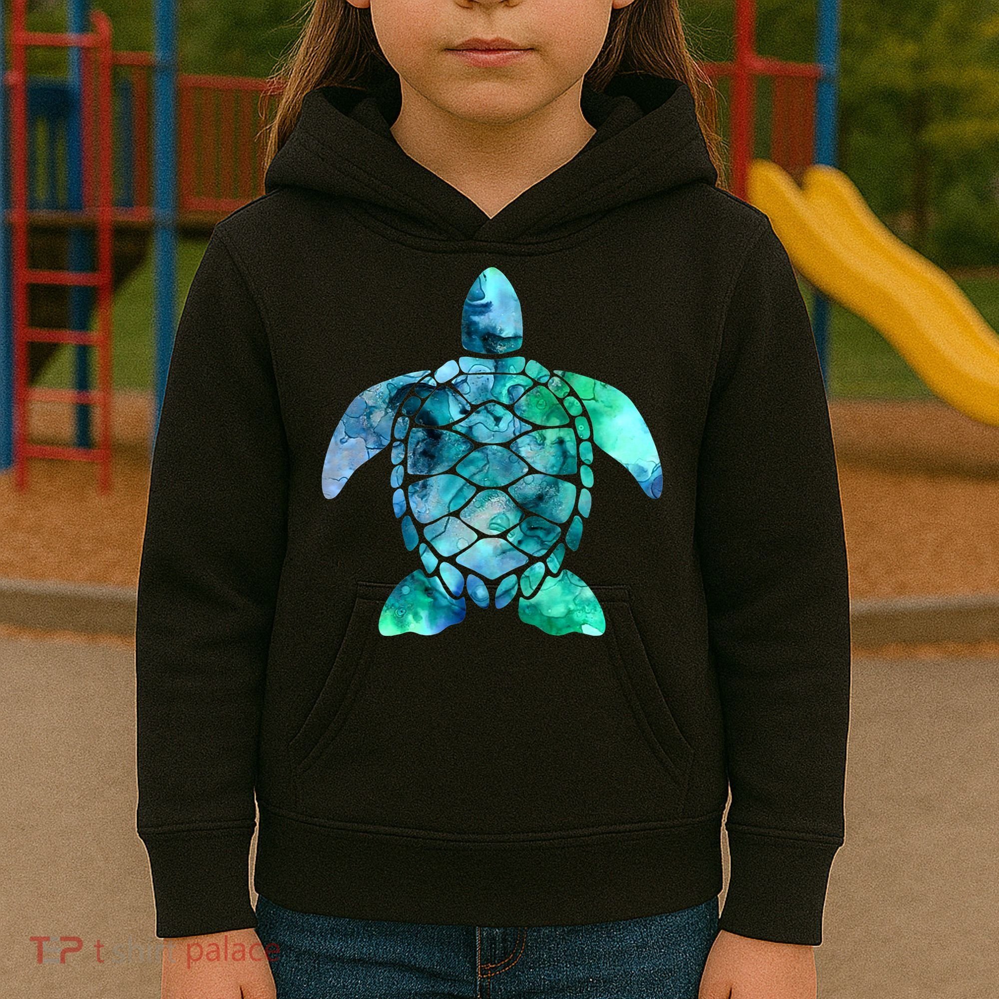 Save The Turtles Sea Turtle Gifts Ocean Animals Sea Turtle Kids Hoodie